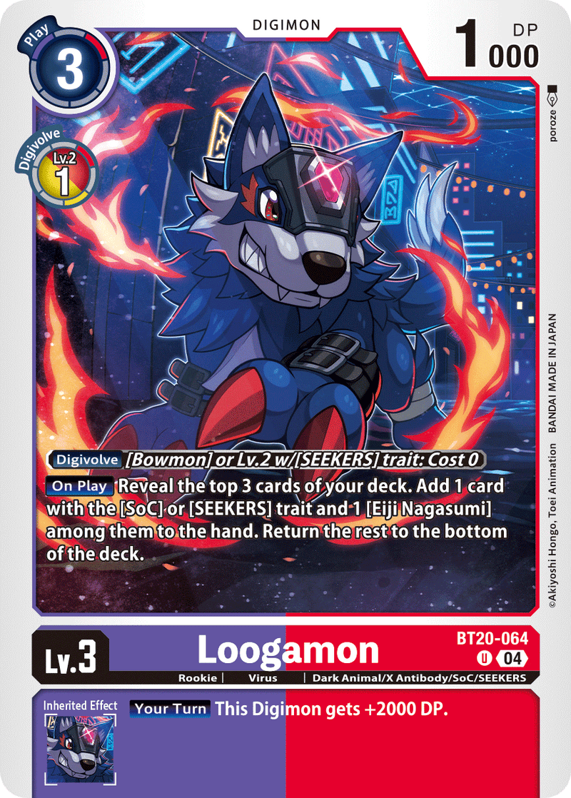 BT20-064 Loogamon Uncommon