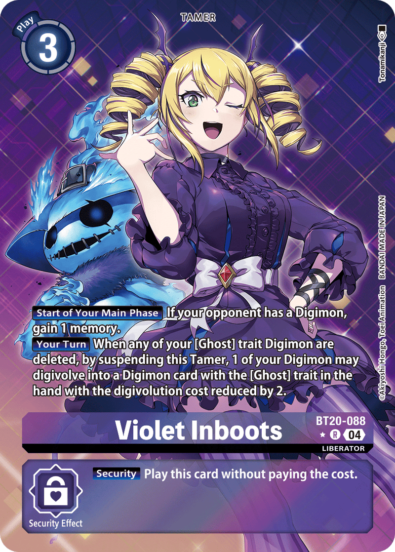 BT20-088 Violet Inboots Alternative Art