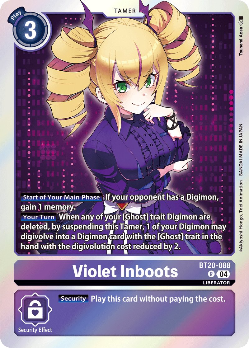 BT20-088 Violet Inboots Rare