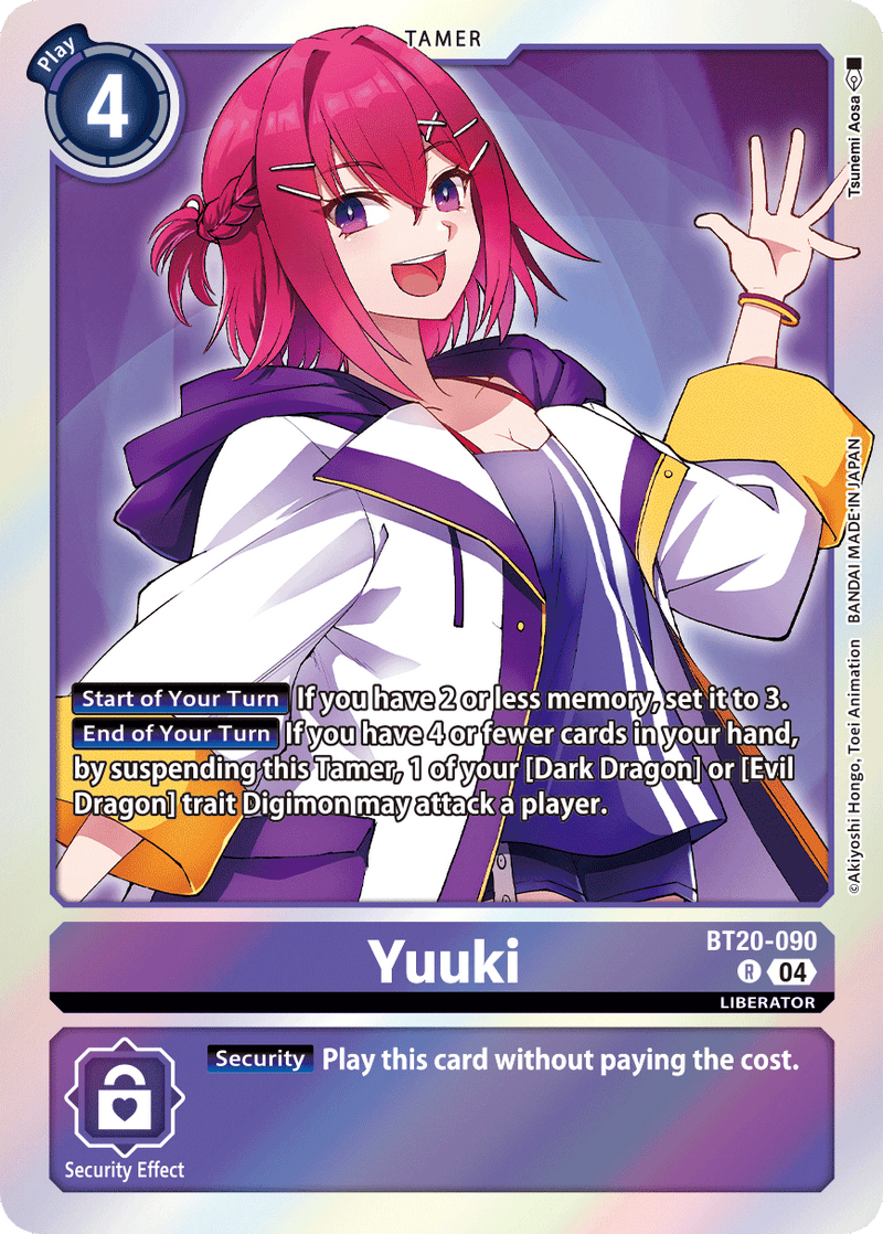 BT20-090 Yuuki Rare