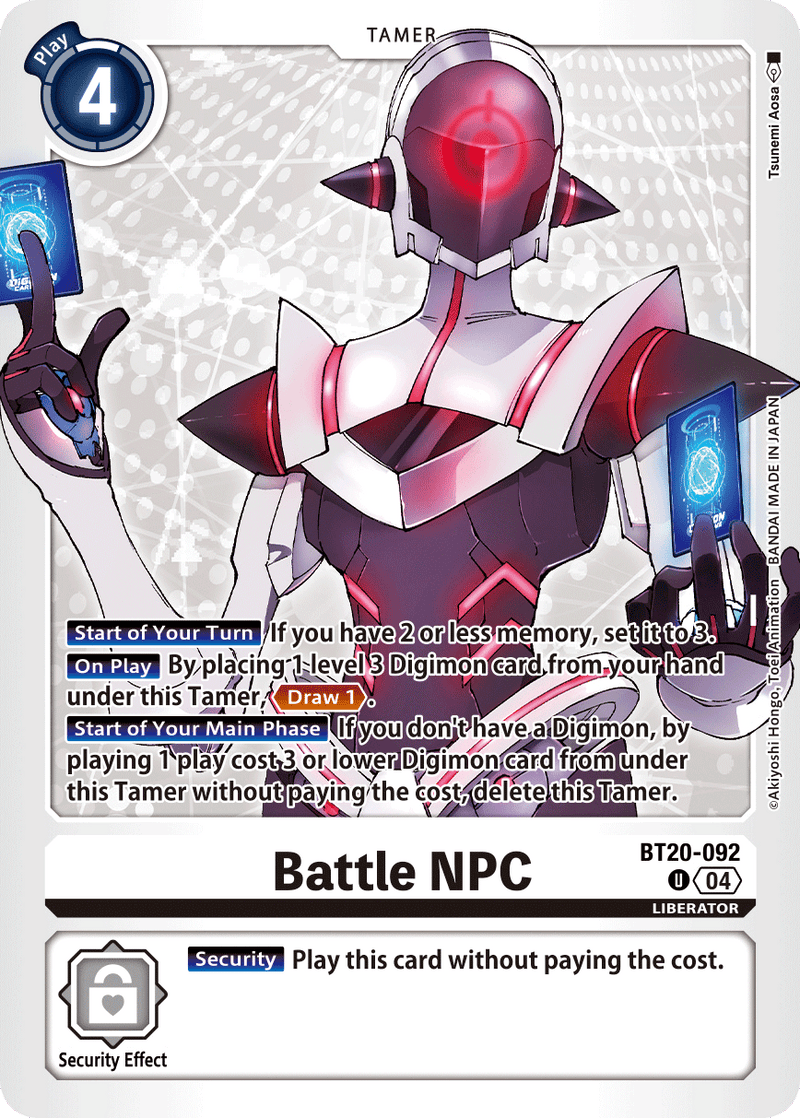 BT20-092 Battle NPC Uncommon