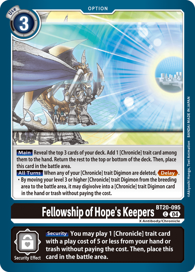 BT20-095 Fellowship of Hope's Keepers Common