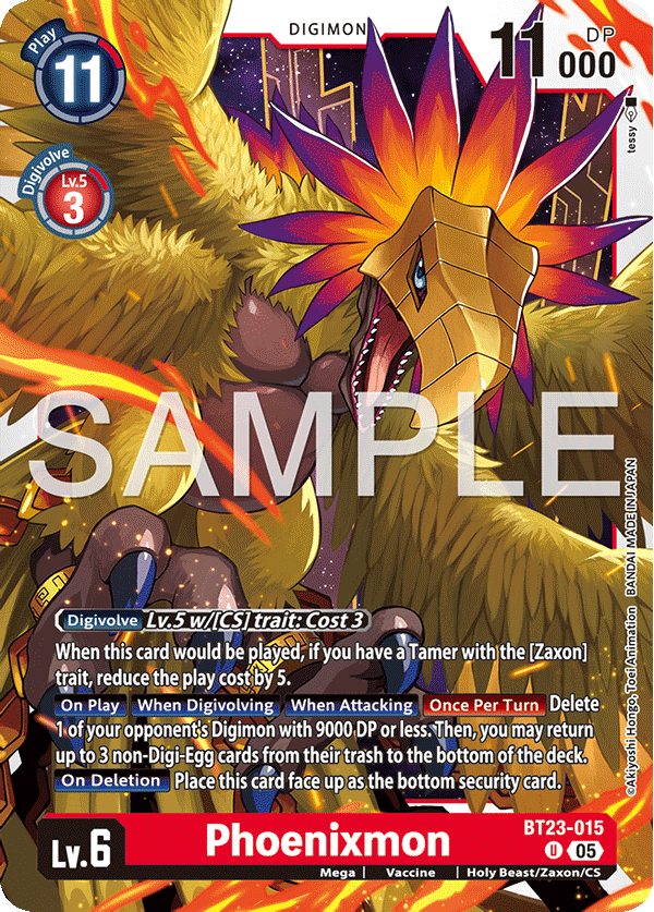 BT23-015 Phoenixmon Uncommon