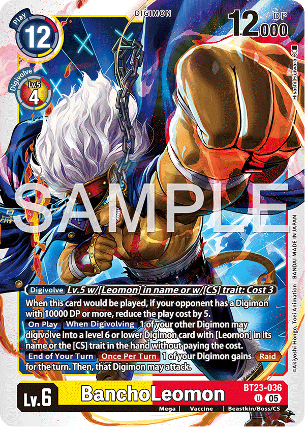 BT23-036 BanchoLeomon Uncommon