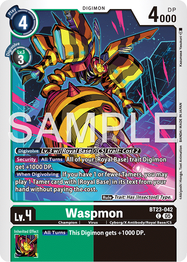 BT23-042 Waspmon Common