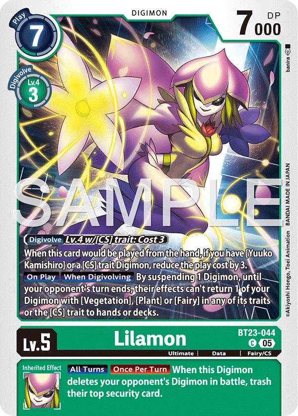 BT23-044 Lilamon Common
