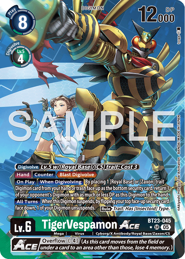 BT23-045 TigerVespamon ACE Alternative Art