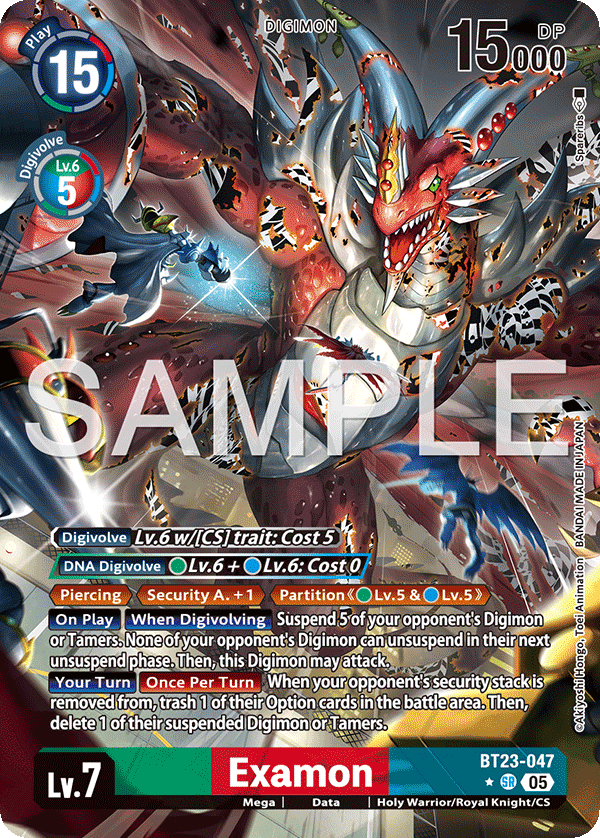 BT23-047 Examon Alternative Art