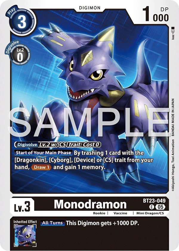 BT23-049 Monodramon Common