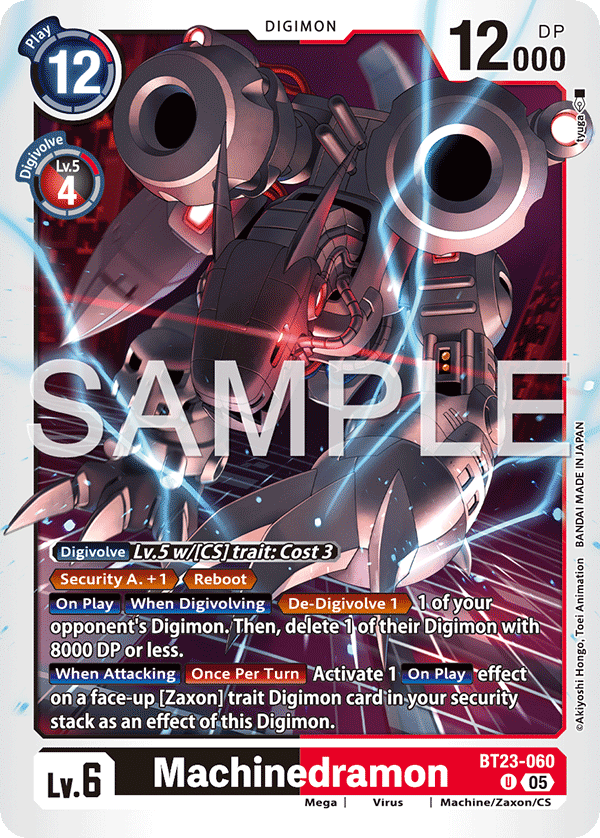 BT23-060 Machinedramon Uncommon