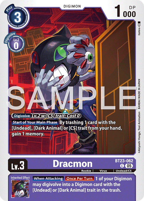 BT23-062 Dracmon Common