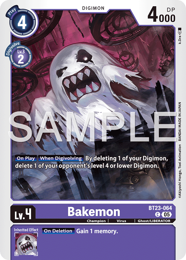 BT23-064 Bakemon Common