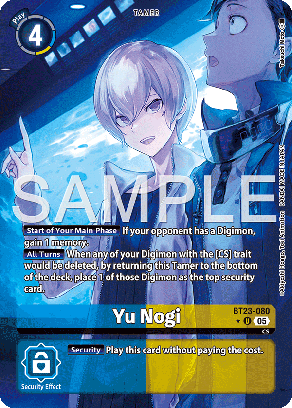 BT23-080 Yu Nogi Alternative Art
