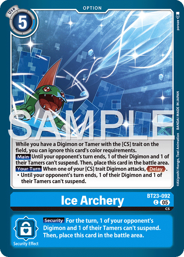 BT23-092 Ice Archery Common