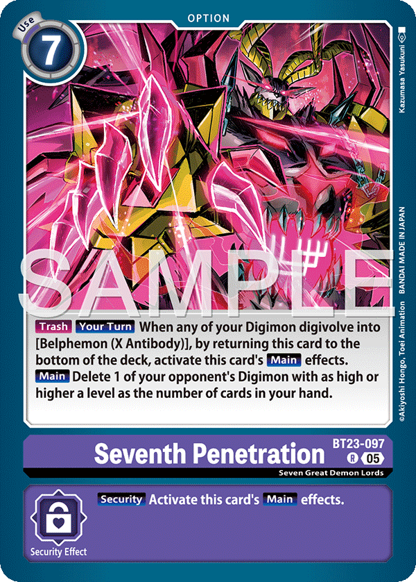 BT23-097 Seventh Penetration Rare