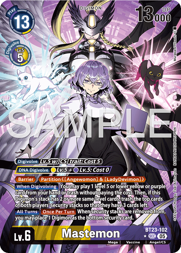 BT23-102 Mastemon Alternative Art
