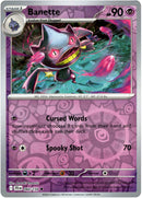 060/159 Banette Uncommon Reverse Holo Journey Together