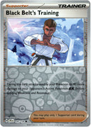 145/159 Black Belt's Training Common Reverse Holo Journey Together