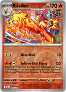 042/182 Blaziken Rare Reverse Holo Destined Rivals