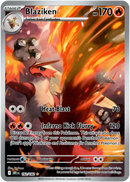192/182 Blaziken Illustration Rare Destined Rivals
