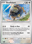 151/191 Bouffalant Common Surging Sparks