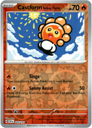 020/191 Castform Sunny Form Common Reverse Holo Surging Sparks