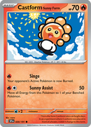 020/191 Castform Sunny Form Common Surging Sparks