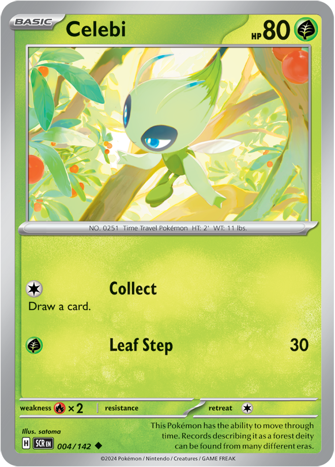 004/142 Celebi Uncommon Stellar Crown