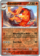 028/191 Centiskorch Common Reverse Holo Surging Sparks