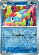 040/162 Croconaw Common Reverse Holo Temporal Forces