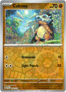 076/159 Cubone Common Reverse Holo Journey Together