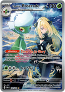 184/182 Cynthia's Roserade Illustration Rare Destined Rivals