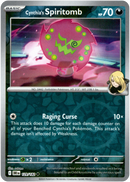 129/182 Cynthia's Spiritomb Uncommon Reverse Holo Destined Rivals