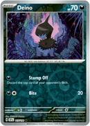117/191 Deino Common Reverse Holo Surging Sparks