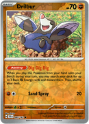 085/162 Drilbur Common Reverse Holo Temporal Forces