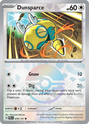 079/131 Dunsparce Common (Poke Ball Pattern) Prismatic Evolutions