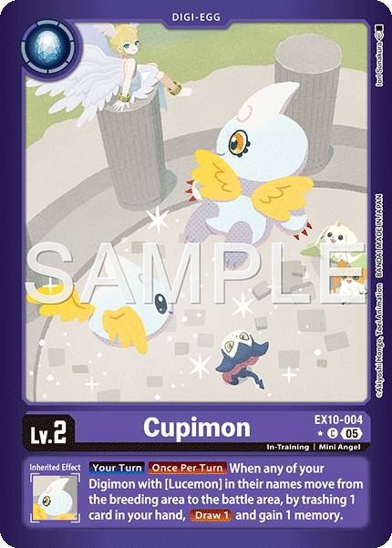 EX10-004 Cupimon Common (Limited Foil)