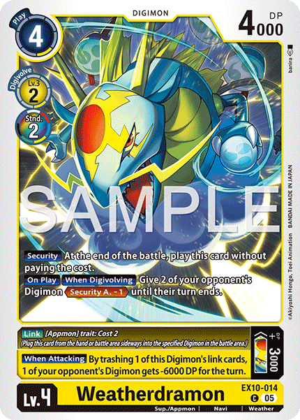 EX10-014 Weatherdramon Common