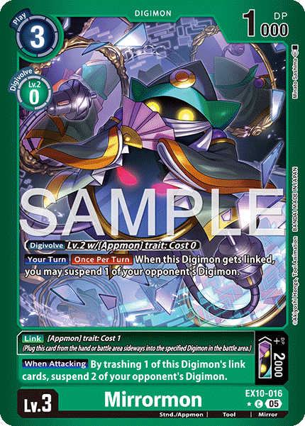 EX10-016 Mirrormon Common (Limited Foil)