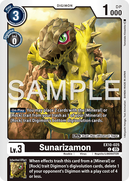 EX10-025 Sunarizamon Common