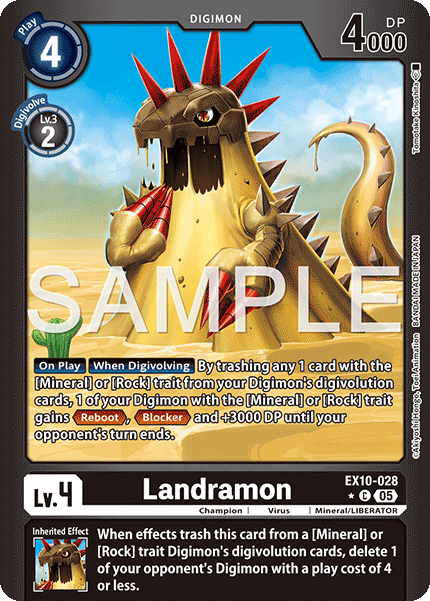 EX10-028 Landramon Common (Limited Foil)