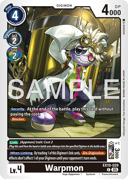 EX10-029 Warpmon Common