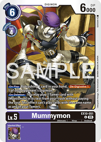 EX10-051 Mummymon Uncommon