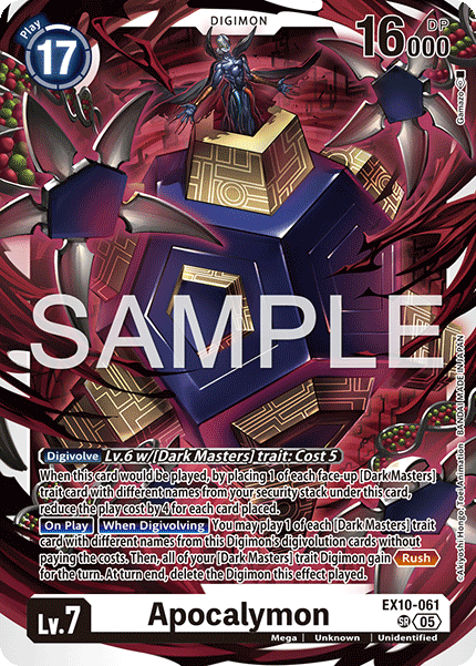 EX10-061 Apocalymon Super Rare