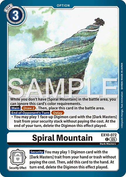 EX10-072 Spiral Mountain Common