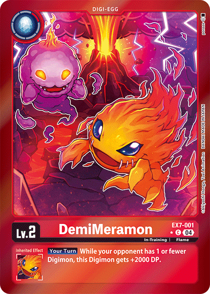 EX7-001 DemiMeramon Limited Foil Common