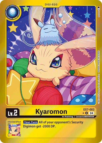 EX7-003 Kyaromon Limited Foil Uncommon