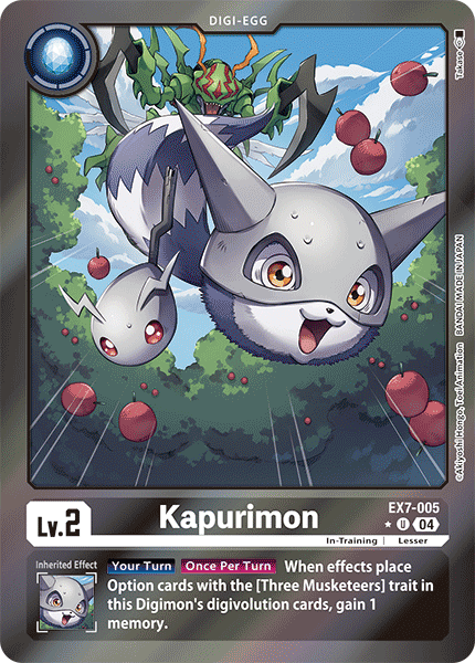 EX7-005 Kapurimon Limited Foil Uncommon