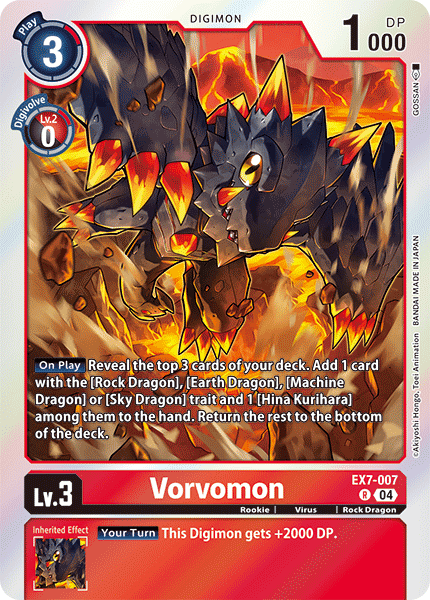 EX7-007 Vorvomon Rare