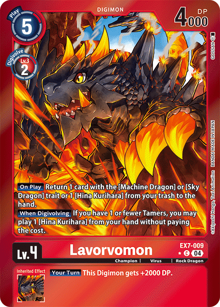 EX7-009 Lavorvomon Limited Foil Common